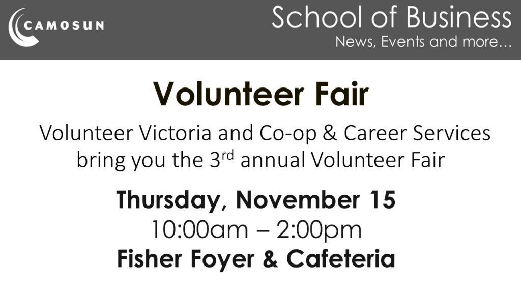 Volunteer Fair